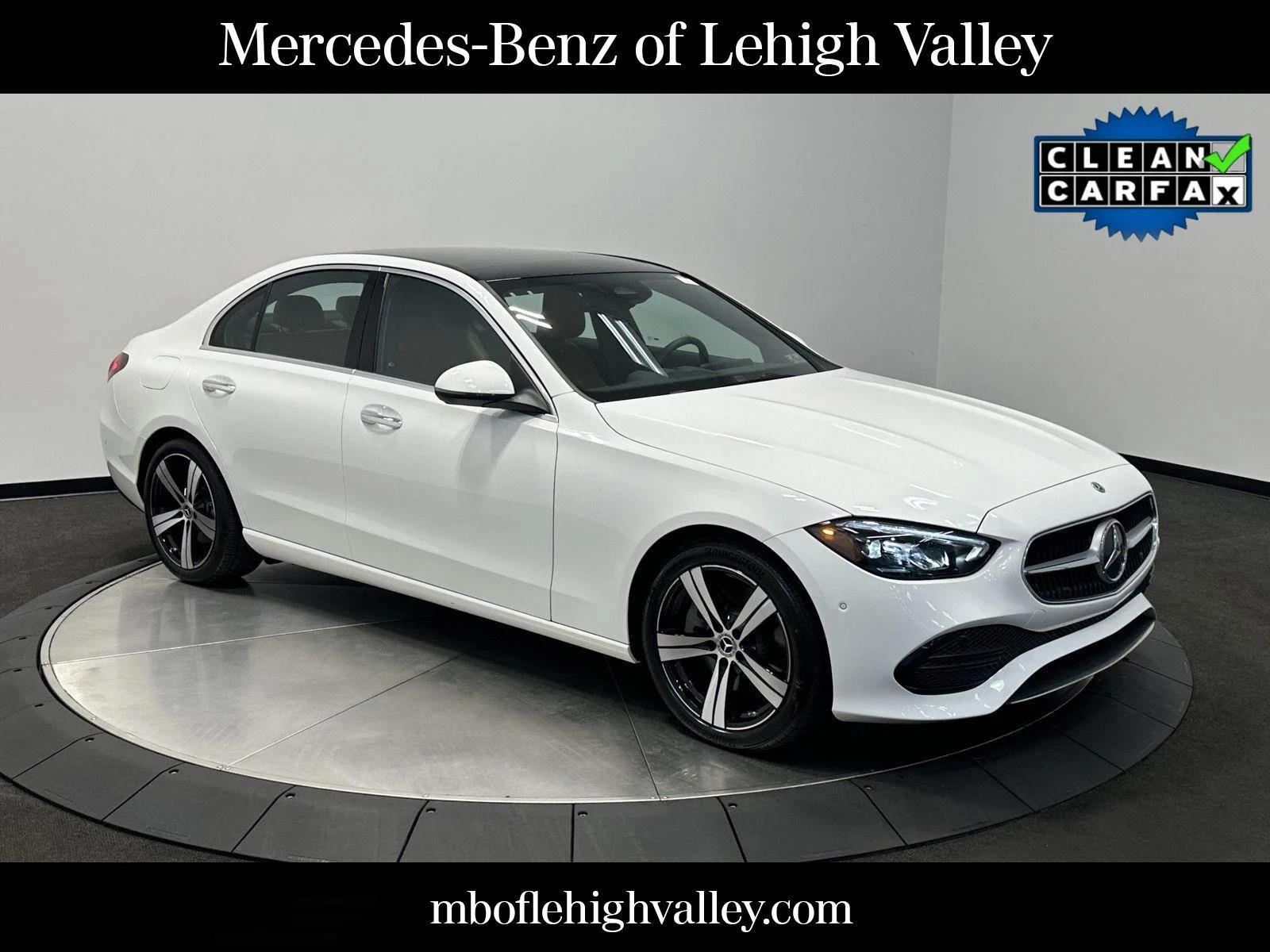 Polar White 2026 Mercedes-Benz C-Class Sedan All-Wheel Drive Automatic