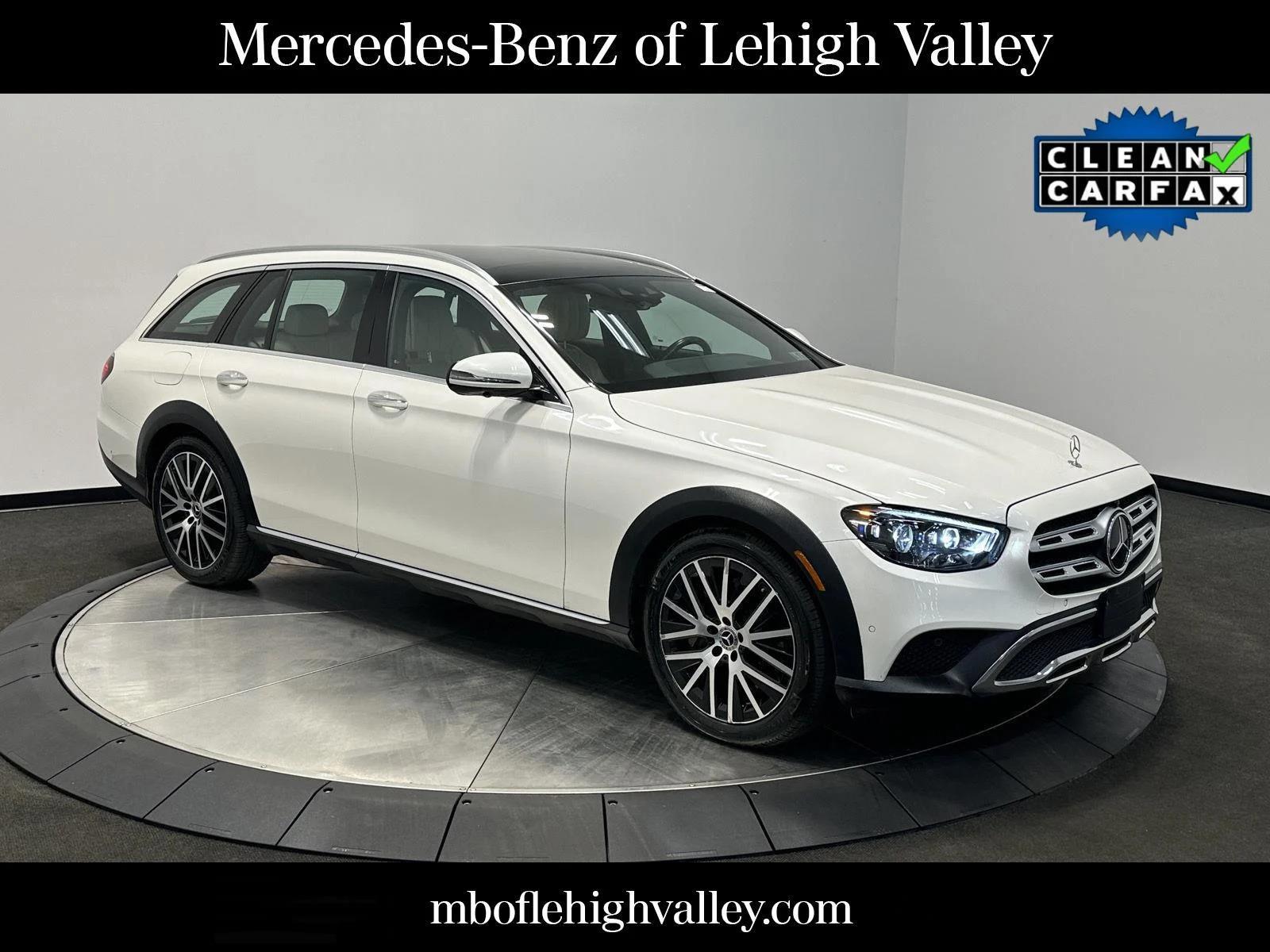 MANUFAKTUR Diamond White 2023 Mercedes-Benz E-Class All-Terrain Wagon All-Wheel Drive Automatic