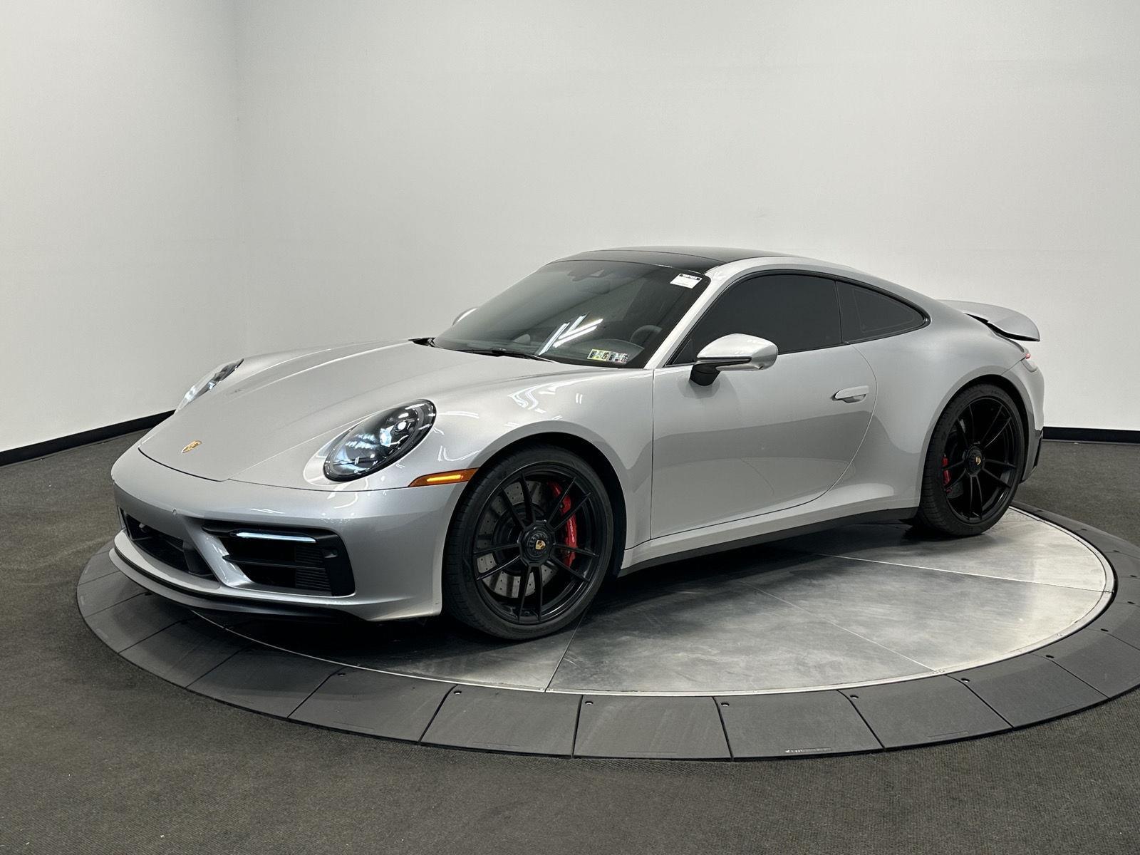 GT Silver Metallic 2022 Porsche 911 Coupe All-Wheel Drive 8-Speed Automatic