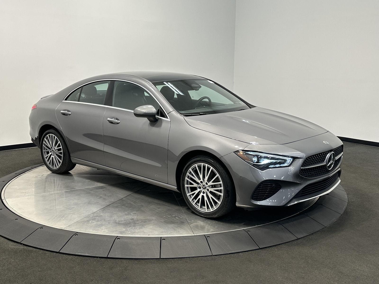 Gray (Mountain Grey Metallic) 2025 Mercedes-Benz CLA Coupe All-Wheel Drive Automatic