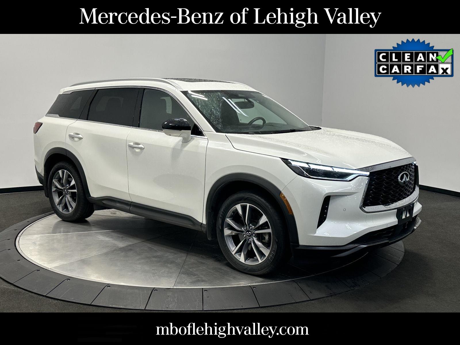 Majestic White 2022 INFINITI QX60 SUV / Crossover All-Wheel Drive Automatic