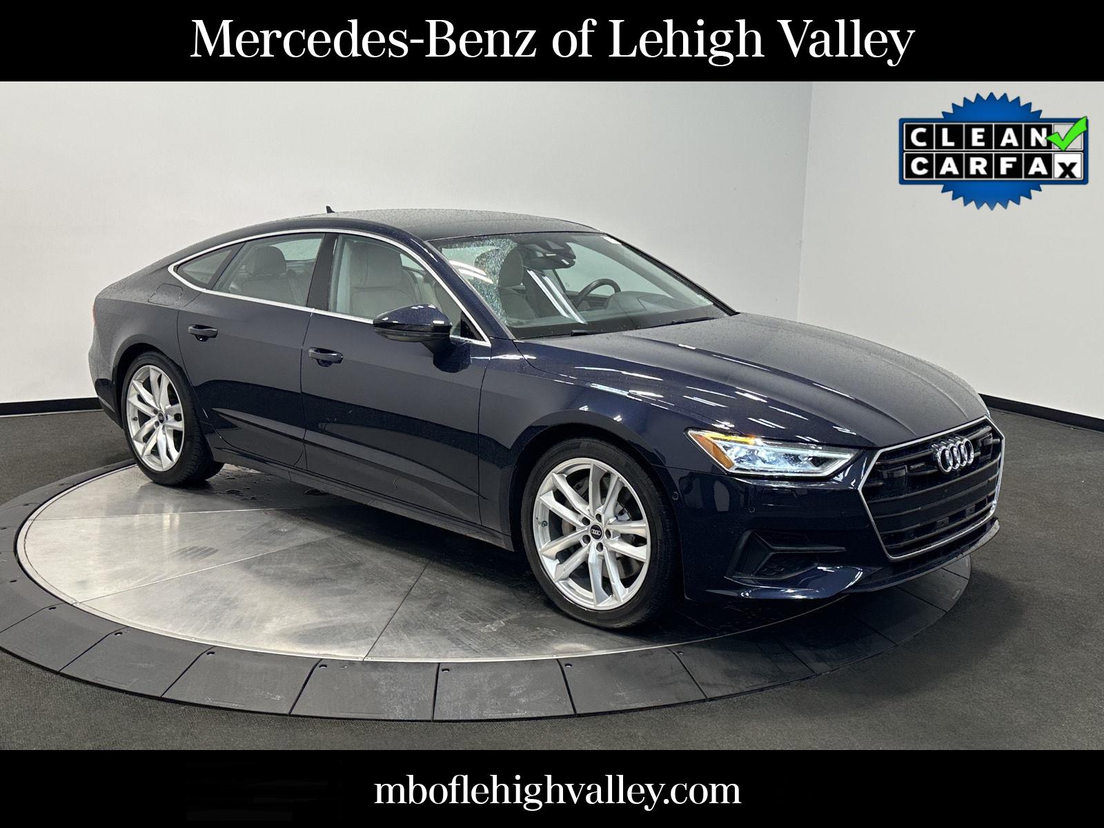 Firmament Blue Metallic 2023 Audi A7 Sedan All-Wheel Drive Automatic