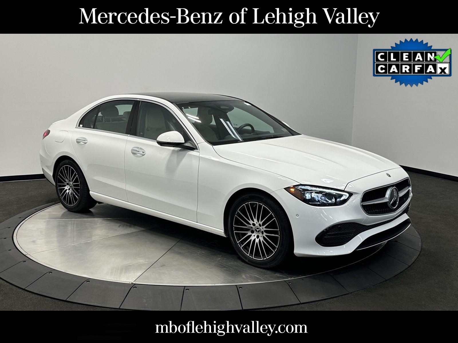 Polar White 2026 Mercedes-Benz C-Class Sedan All-Wheel Drive Automatic