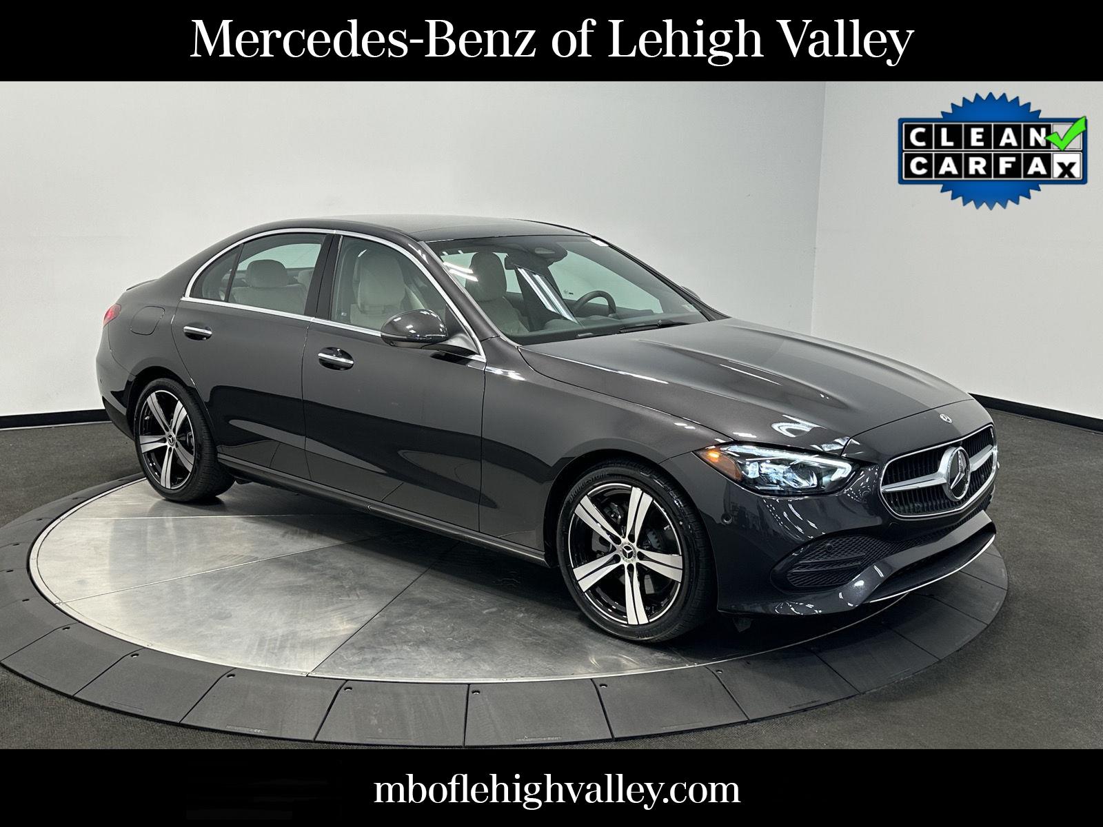 Gray (Graphite Grey Metallic) 2026 Mercedes-Benz C-Class Sedan All-Wheel Drive Automatic
