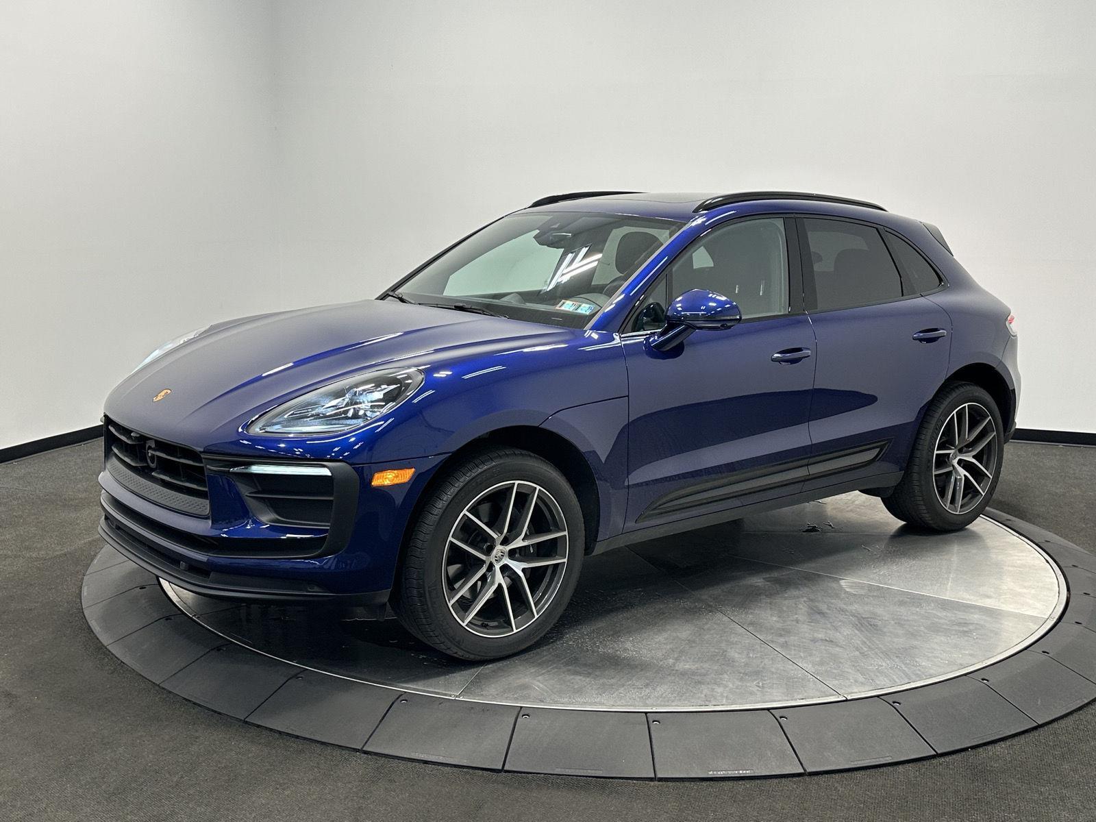 Gentian Blue Metallic 2026 Porsche Macan SUV / Crossover All-Wheel Drive Automatic