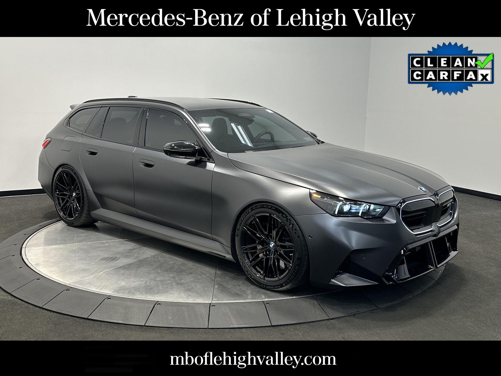 Gray (Frozen Deep Grey Metallic) 2025 BMW M5 Wagon All-Wheel Drive Automatic