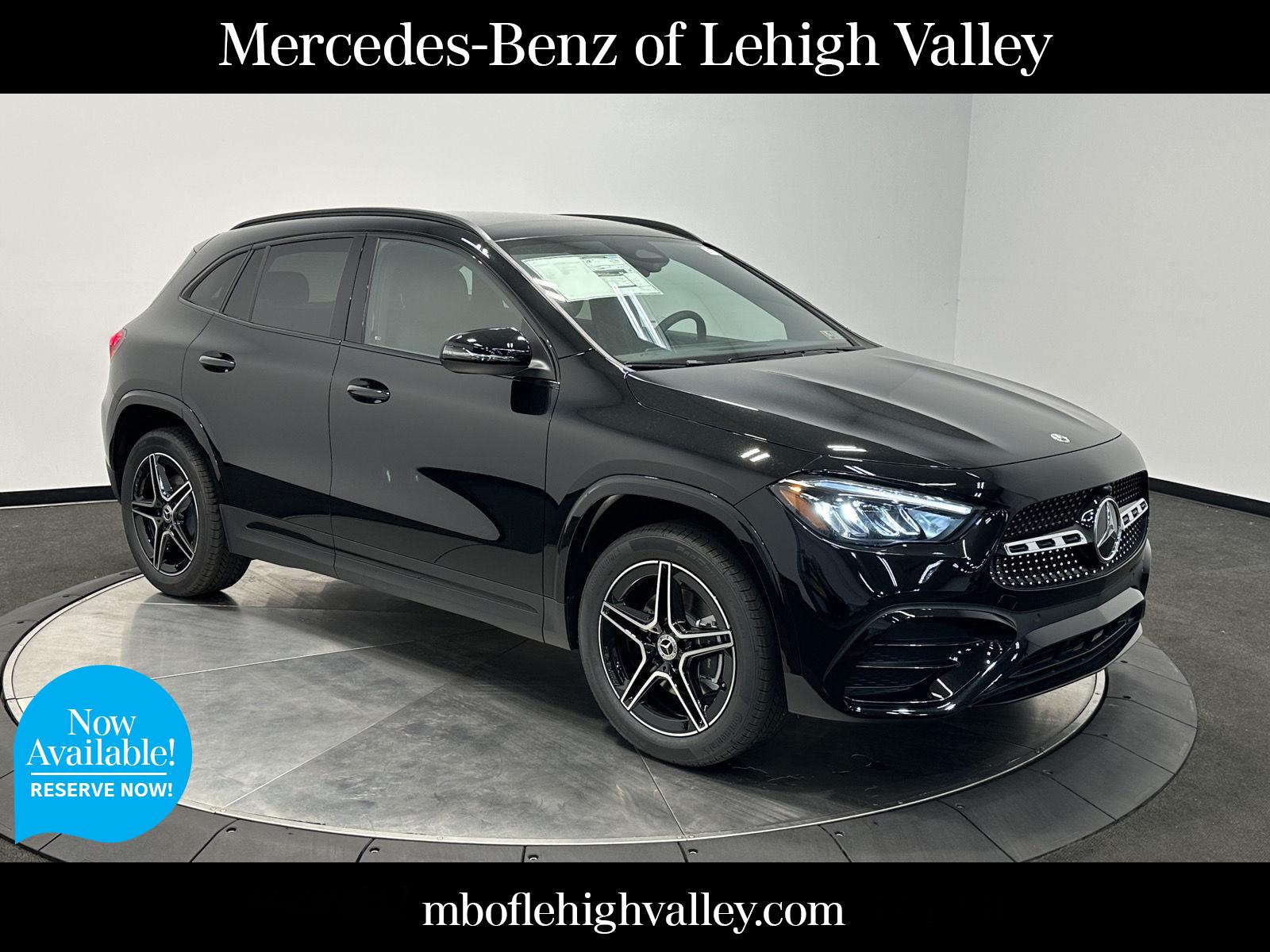 Night Black 2026 Mercedes-Benz GLA SUV / Crossover All-Wheel Drive Automatic