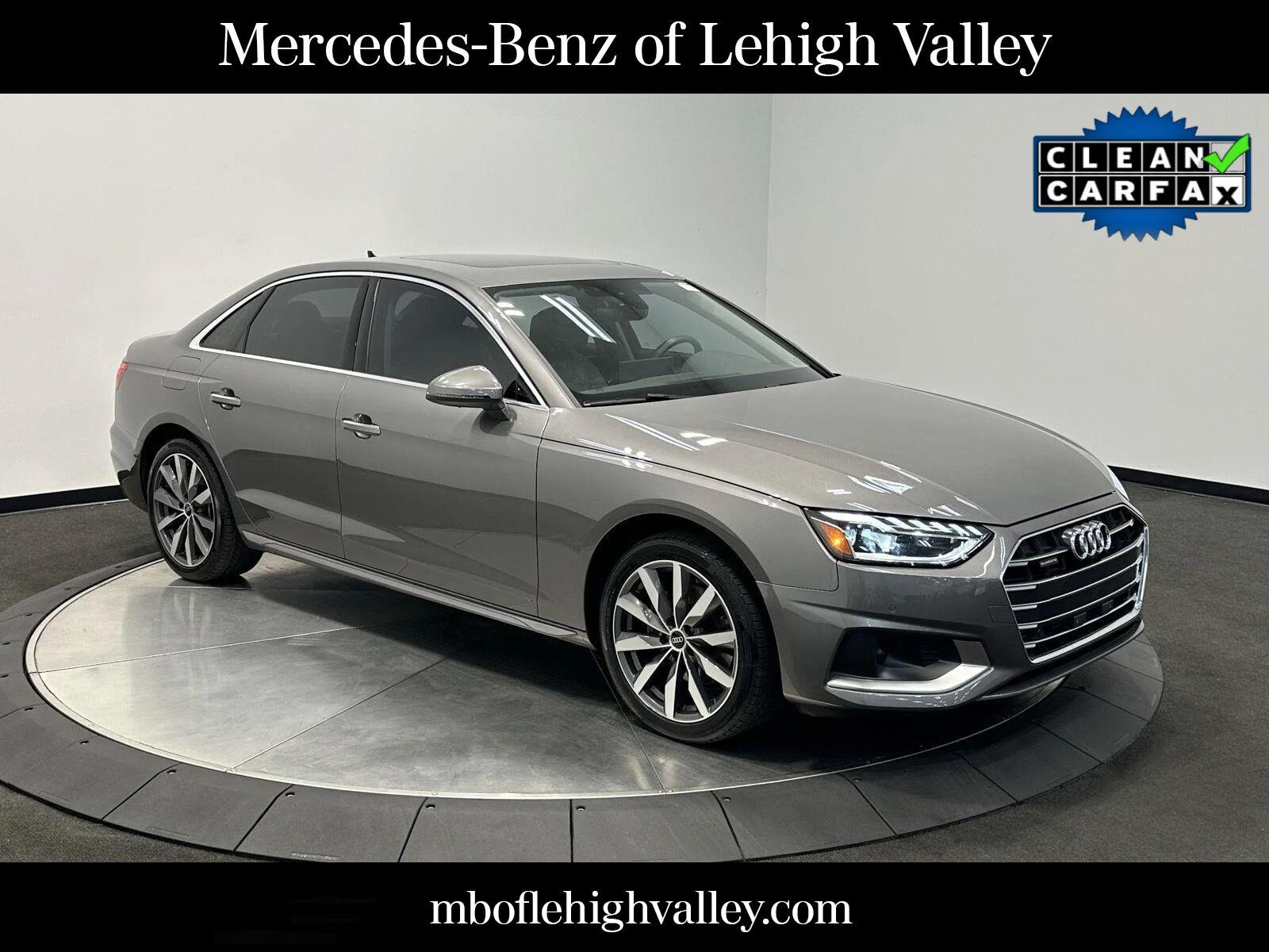 Terra Gray Metallic 2022 Audi A4 Sedan All-Wheel Drive Automatic