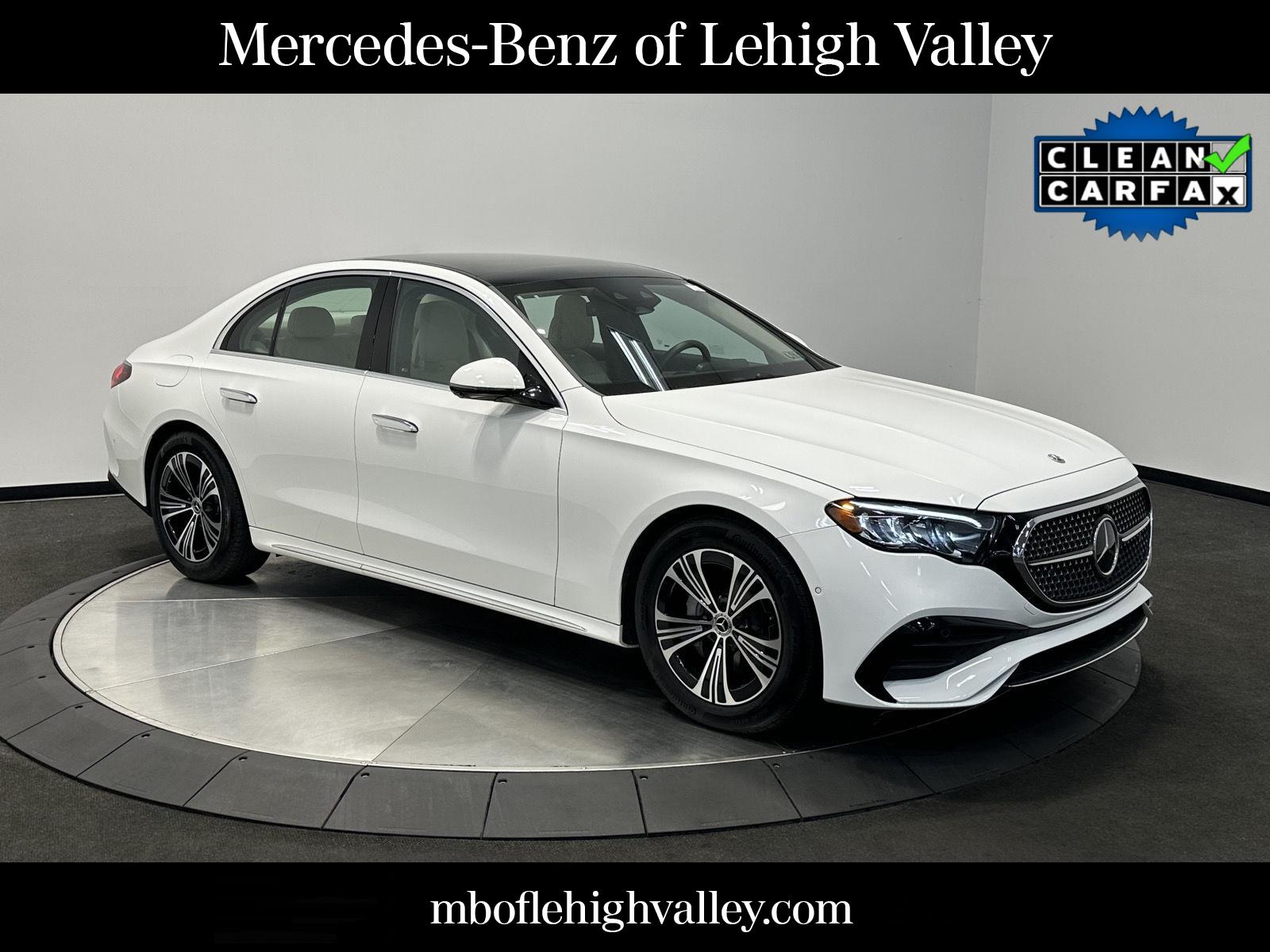 Polar White 2026 Mercedes-Benz E-Class Sedan All-Wheel Drive Automatic