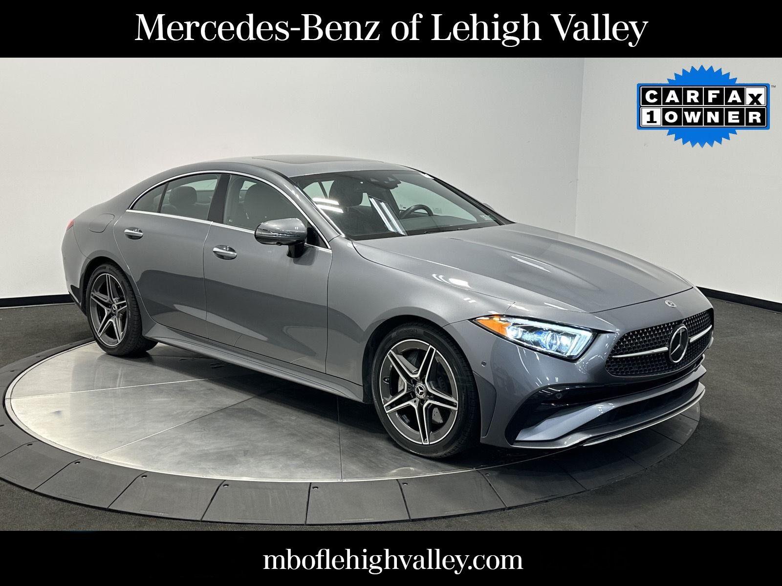 Gray (Selenite Grey Metallic) 2023 Mercedes-Benz CLS Coupe All-Wheel Drive Automatic