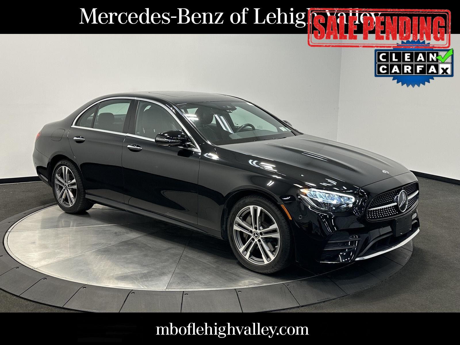 Black 2023 Mercedes-Benz E-Class Sedan All-Wheel Drive Automatic