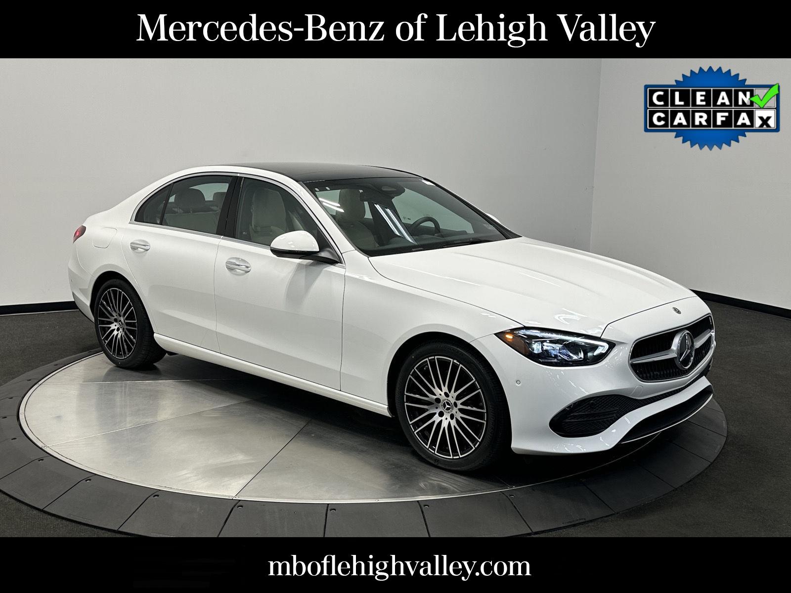 Polar White 2026 Mercedes-Benz C-Class Sedan All-Wheel Drive Automatic
