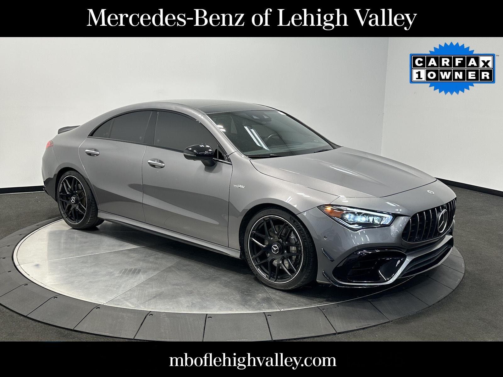 Gray (MANUFAKTUR Mountain Grey Magno) 2022 Mercedes-Benz CLA Coupe All-Wheel Drive Automatic