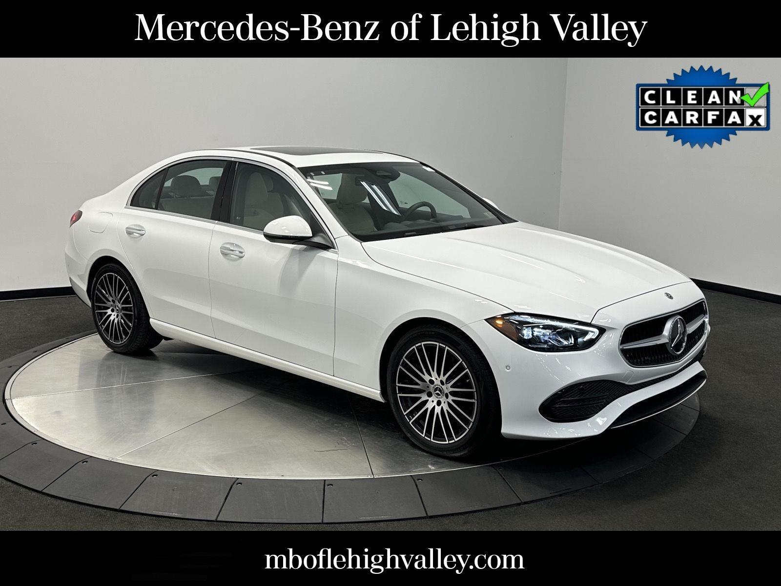 Polar White 2026 Mercedes-Benz C-Class Sedan All-Wheel Drive Automatic