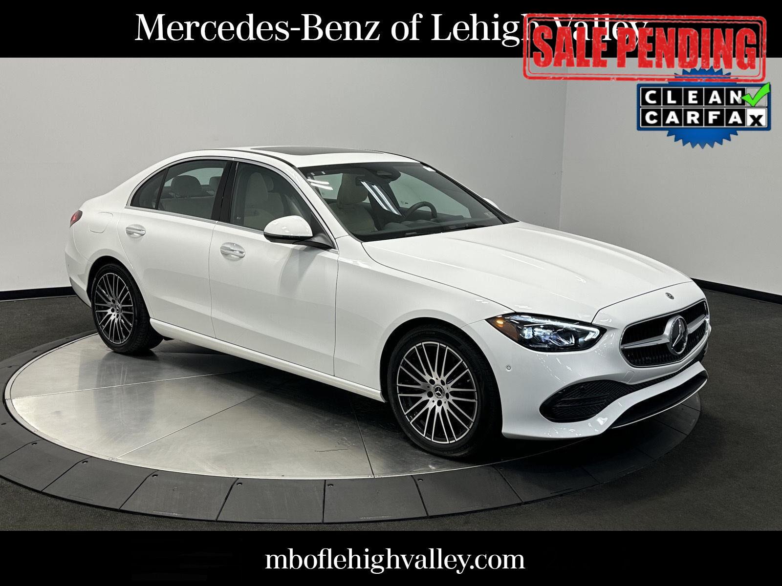 Polar White 2026 Mercedes-Benz C-Class Sedan All-Wheel Drive Automatic