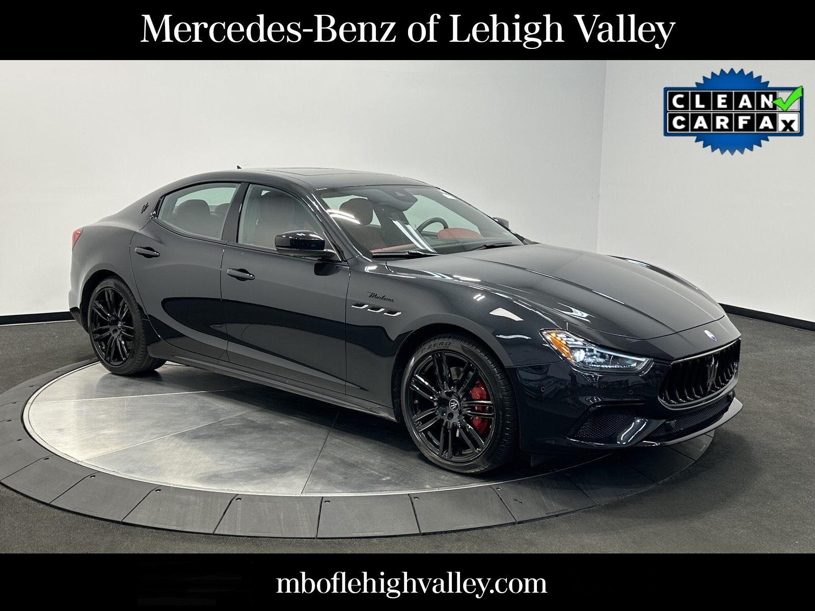 Nero Ribelle Metallic 2023 Maserati Ghibli Sedan All-Wheel Drive Automatic