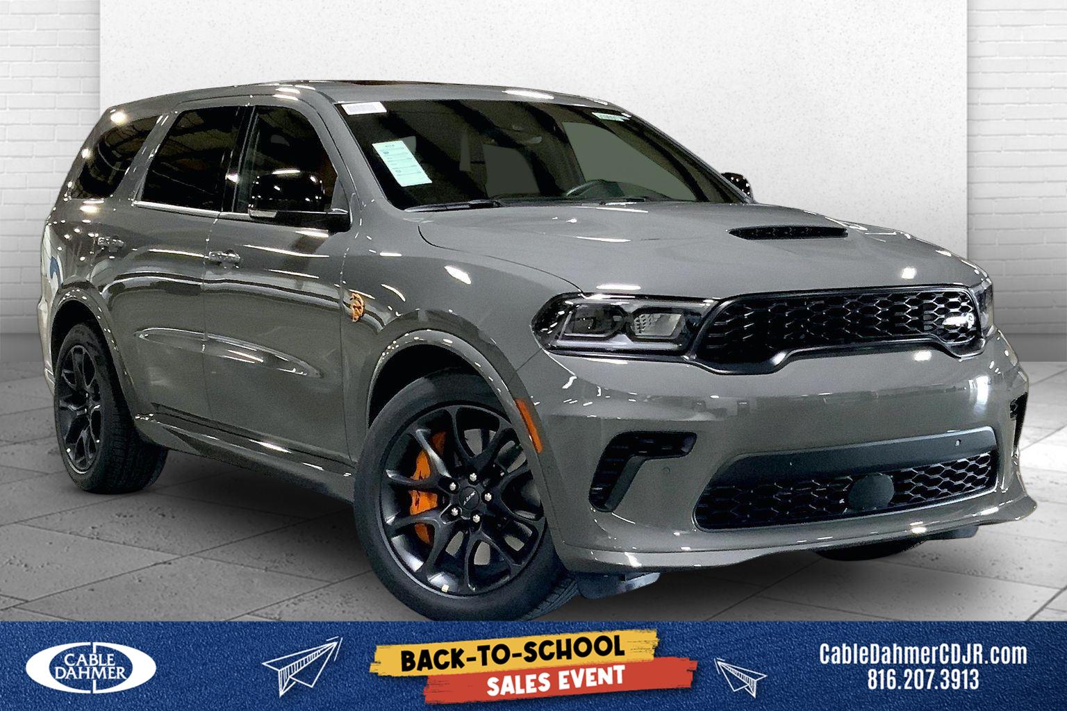 Destroyer Gray Clearcoat 2026 Dodge Durango SUV / Crossover All-Wheel Drive 8-Speed Automatic