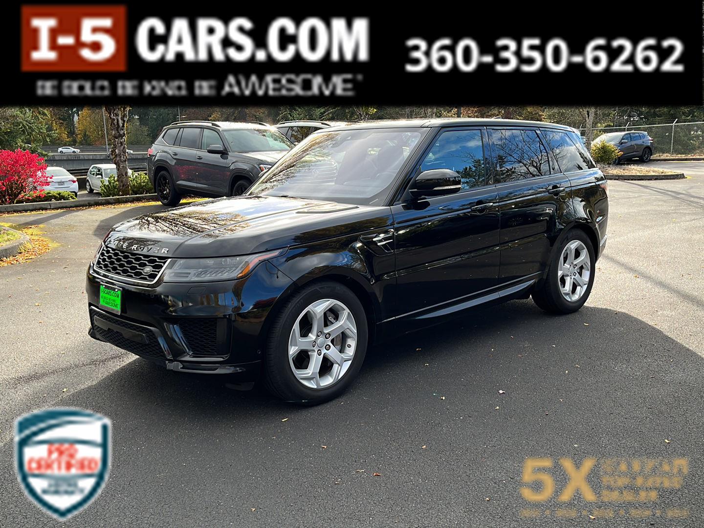  2019 Land Rover Range Rover Sport V6 HSE 4WD   