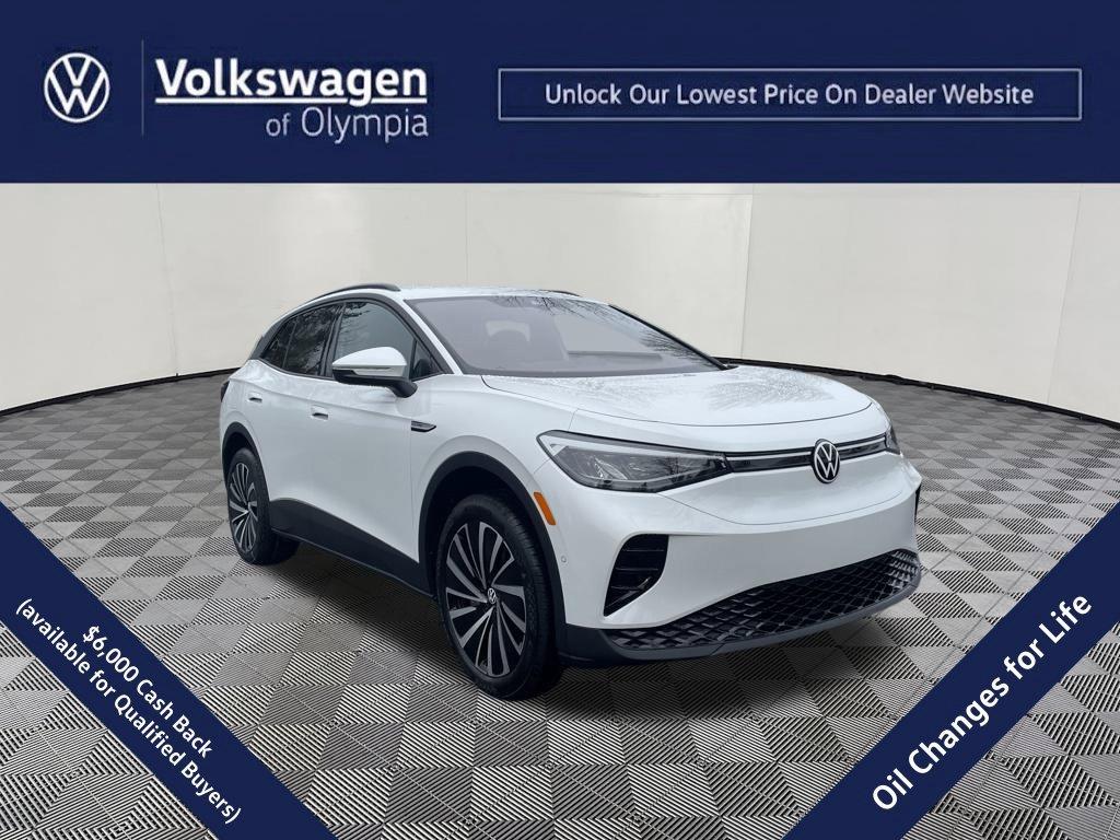 Opal White Pearl 2026 Volkswagen ID.4 SUV / Crossover All-Wheel Drive Automatic