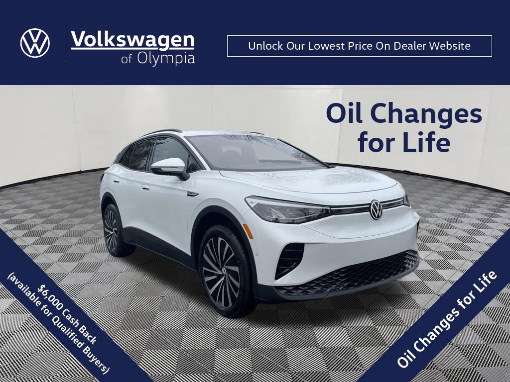 Opal White Pearl 2026 Volkswagen ID.4 SUV / Crossover All-Wheel Drive Automatic