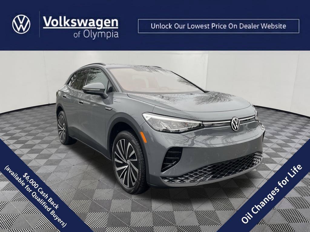 Pure Gray 2026 Volkswagen ID.4 SUV / Crossover All-Wheel Drive Automatic