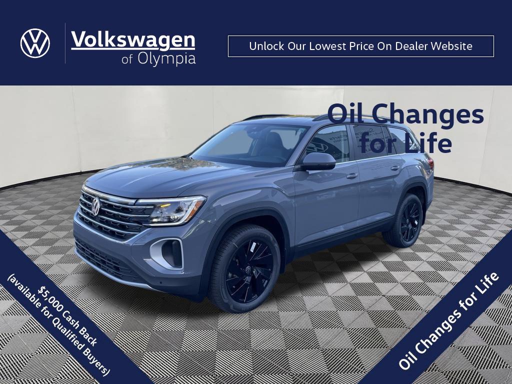 2026 Volkswagen Atlas Gris (Pure Gray) SUV/Crossover Tracción en las cuatro ruedas Automática