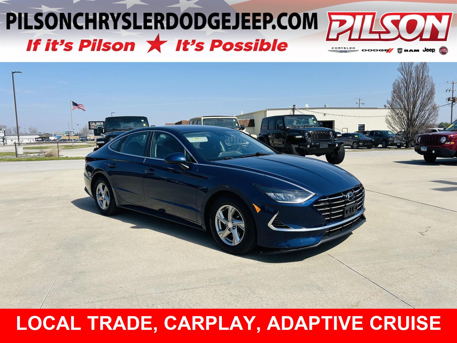 Blue (Stormy Sea) 2020 Hyundai Sonata SE FWD Sedan Front-Wheel Drive Automatic