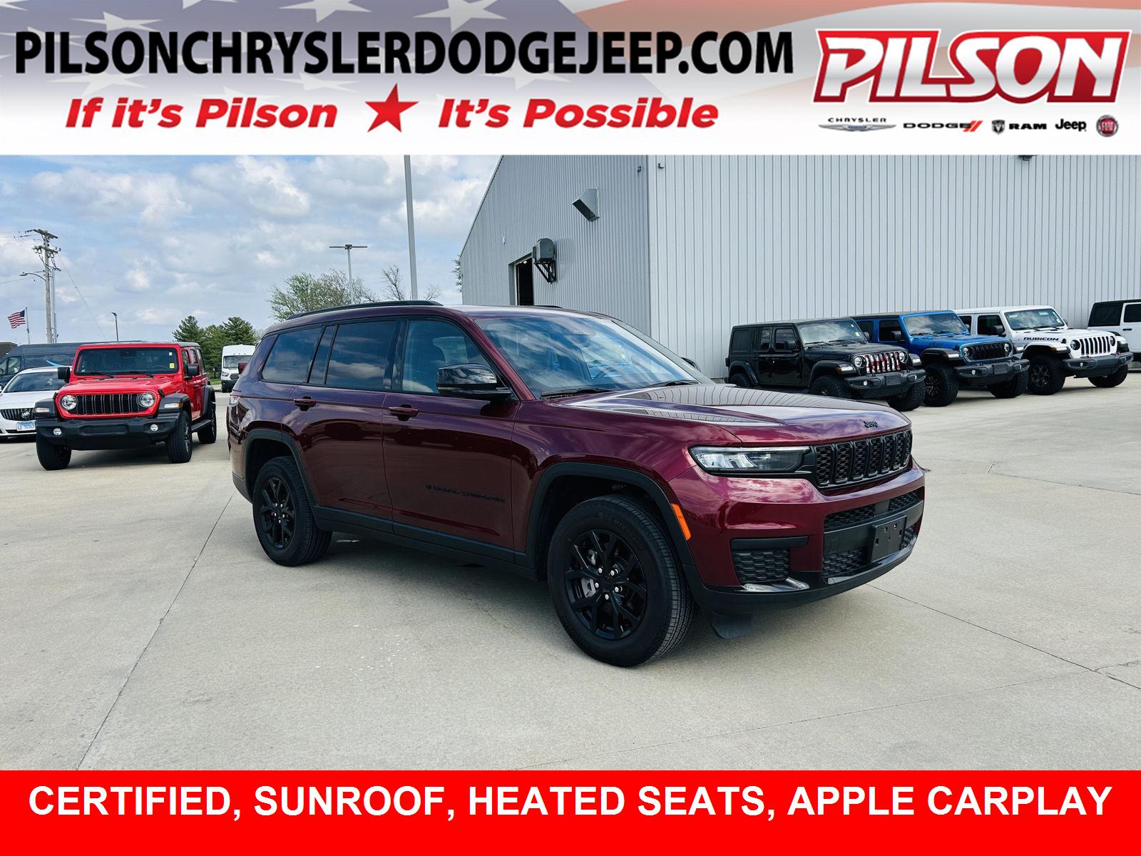  2024 Jeep Grand Cherokee L Altitude X 4WD   