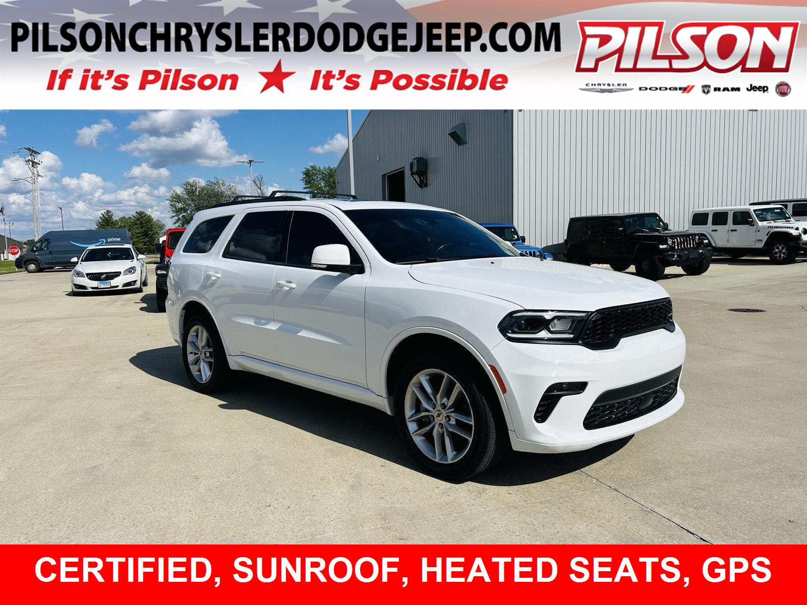 White Knuckle Clearcoat 2022 Dodge Durango SUV / Crossover All-Wheel Drive 8-Speed Automatic