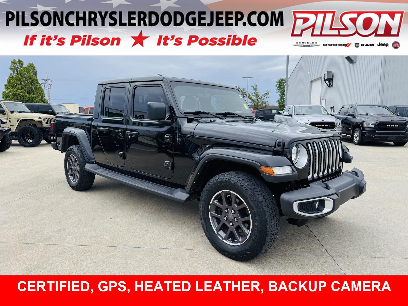  2022 Jeep Gladiator Overland Crew Cab 4WD   