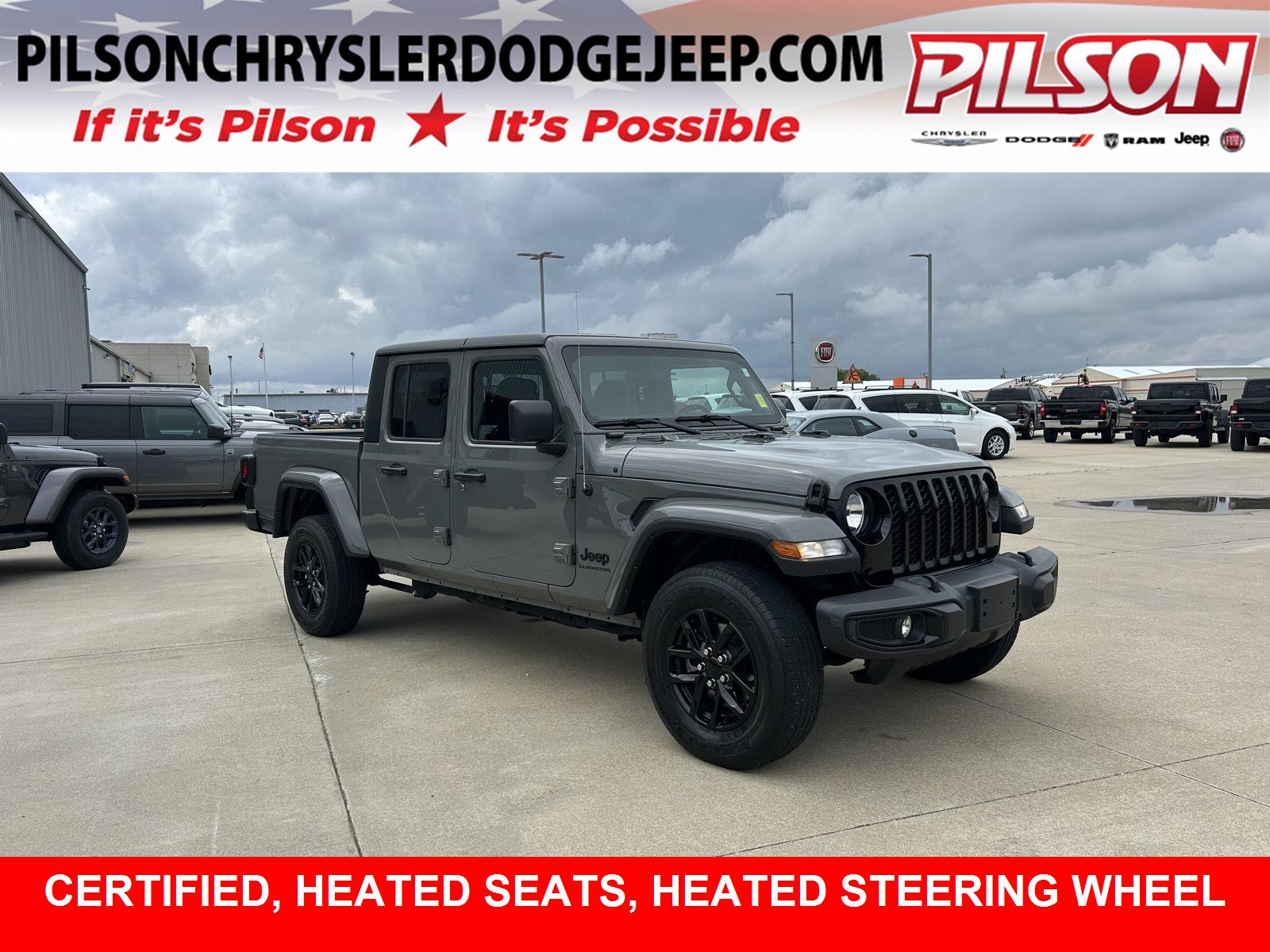  2022 Jeep Gladiator Altitude Crew Cab 4WD   