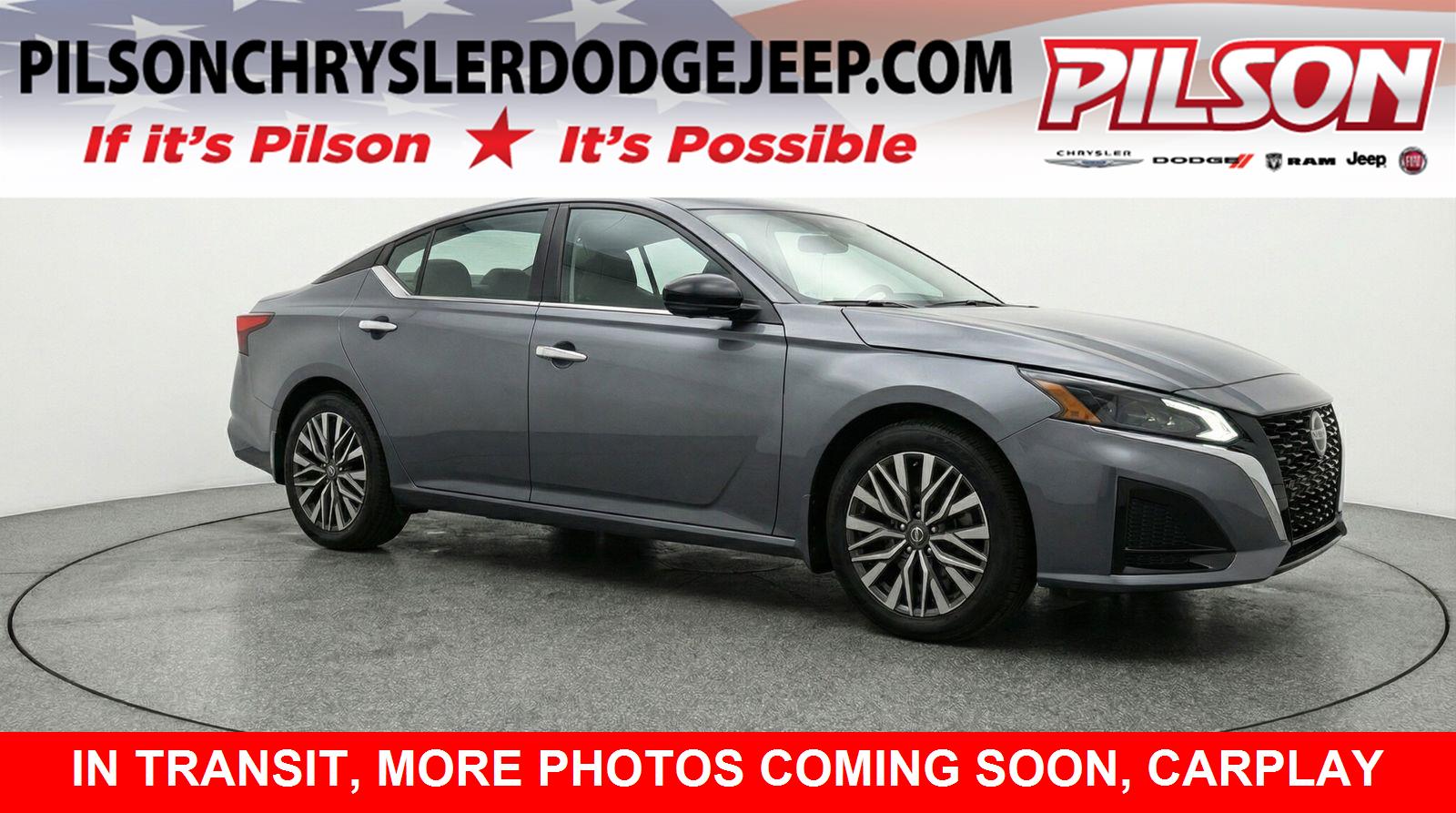 Gray (Gun Metallic) 2025 Nissan Altima Sedan Front-Wheel Drive Continuously Variable Transmission