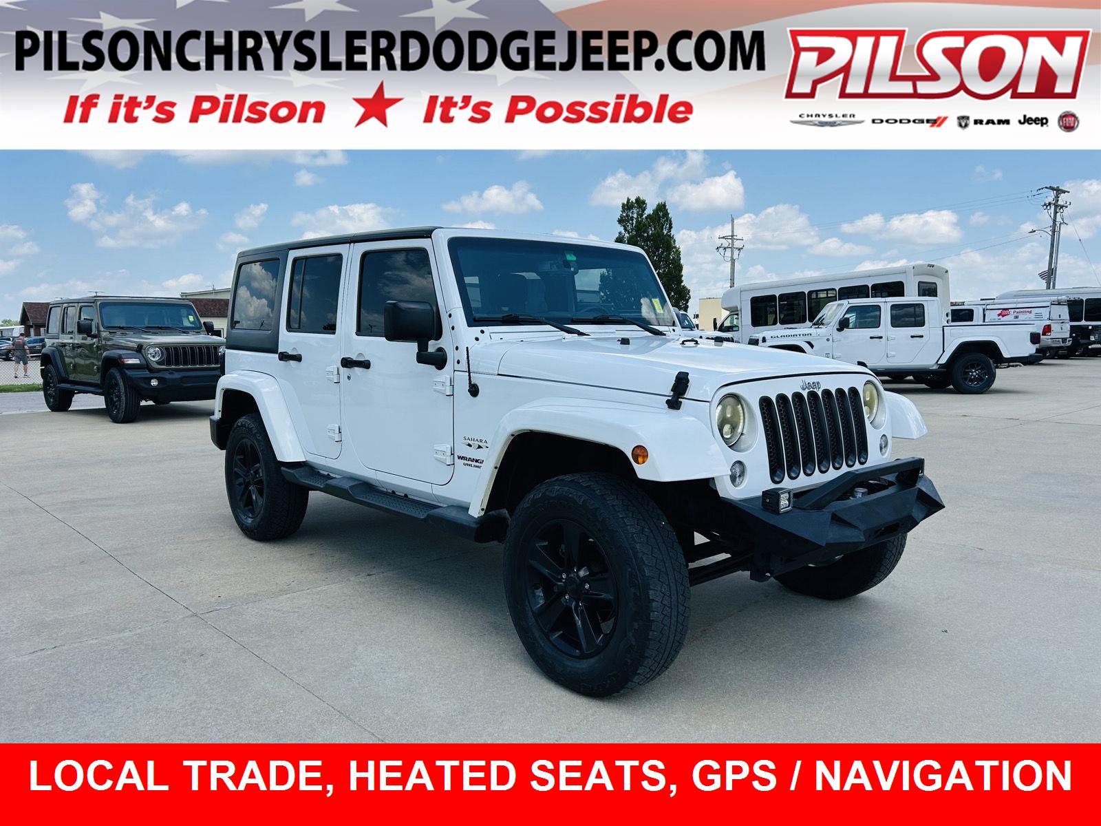 2016 Jeep Wrangler Unlimited Sahara 4WD