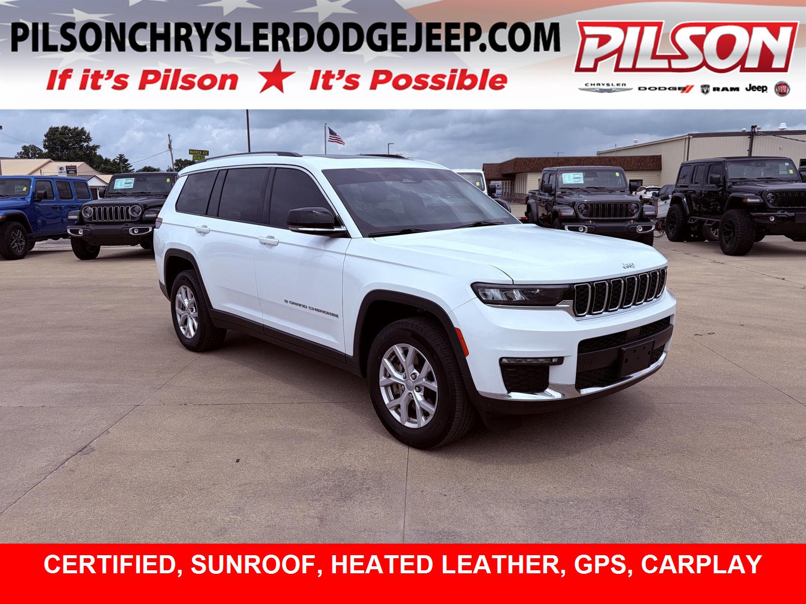  2022 Jeep Grand Cherokee L Limited 4WD   