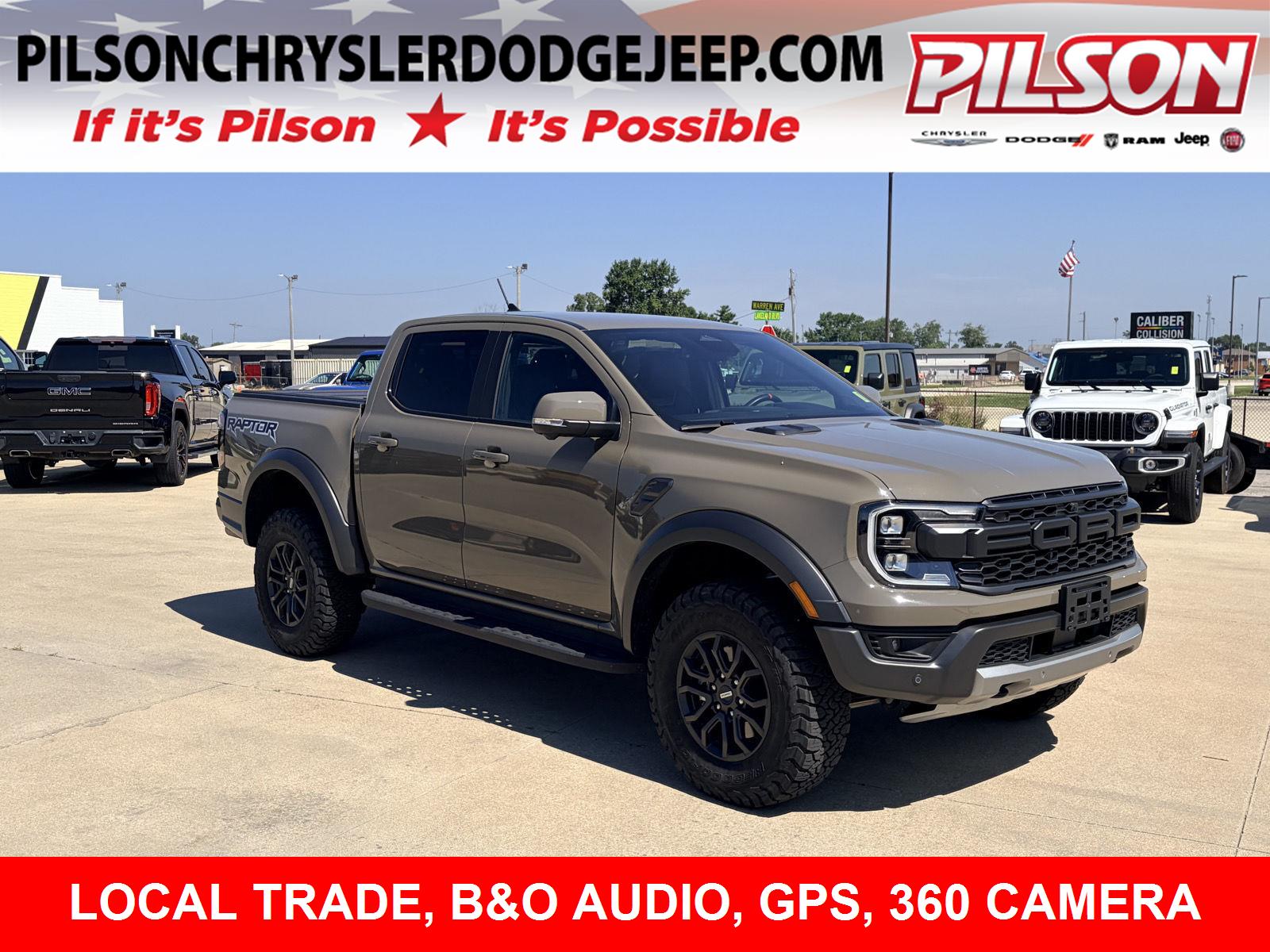 Marsh Gray 2025 Ford Ranger Pickup Truck Four-Wheel Drive Automatic