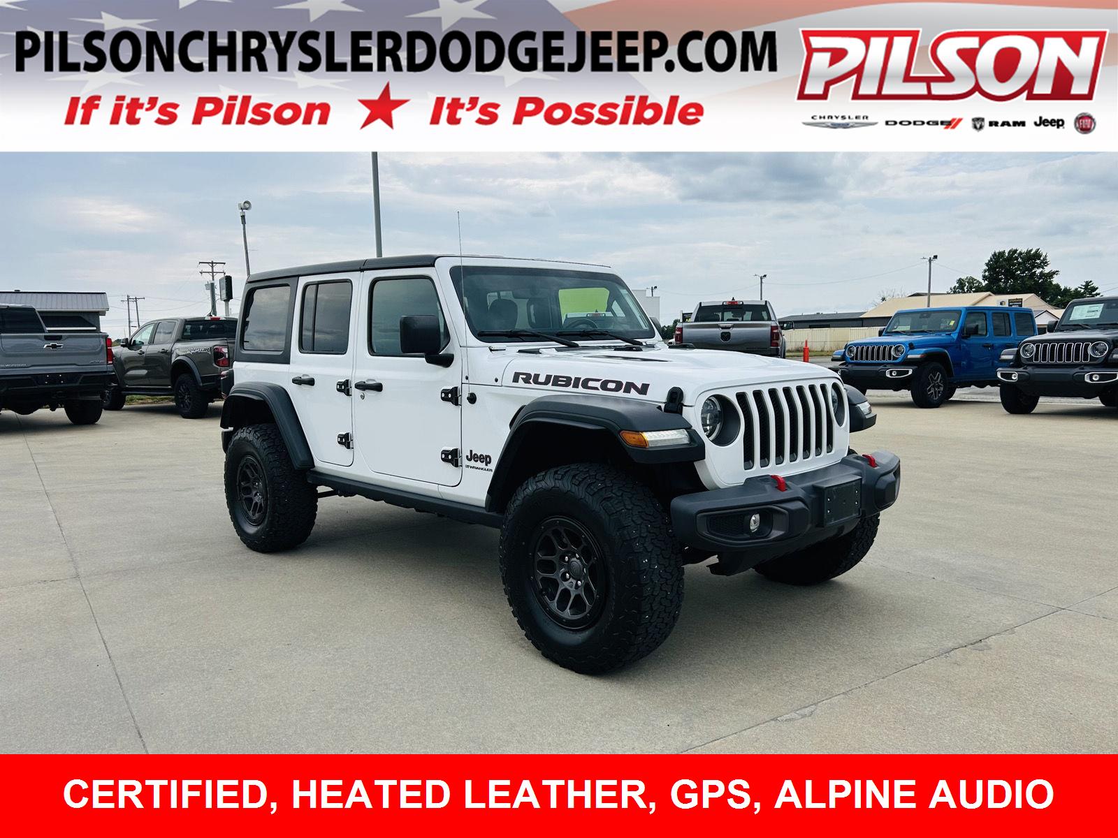 Bright White Clearcoat 2023 Jeep Wrangler SUV / Crossover Four-Wheel Drive 8-Speed Automatic