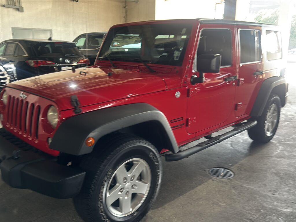 Firecracker Red Clear Coat 2014 Jeep Wrangler SUV / Crossover Four-Wheel Drive 5-Speed Automatic