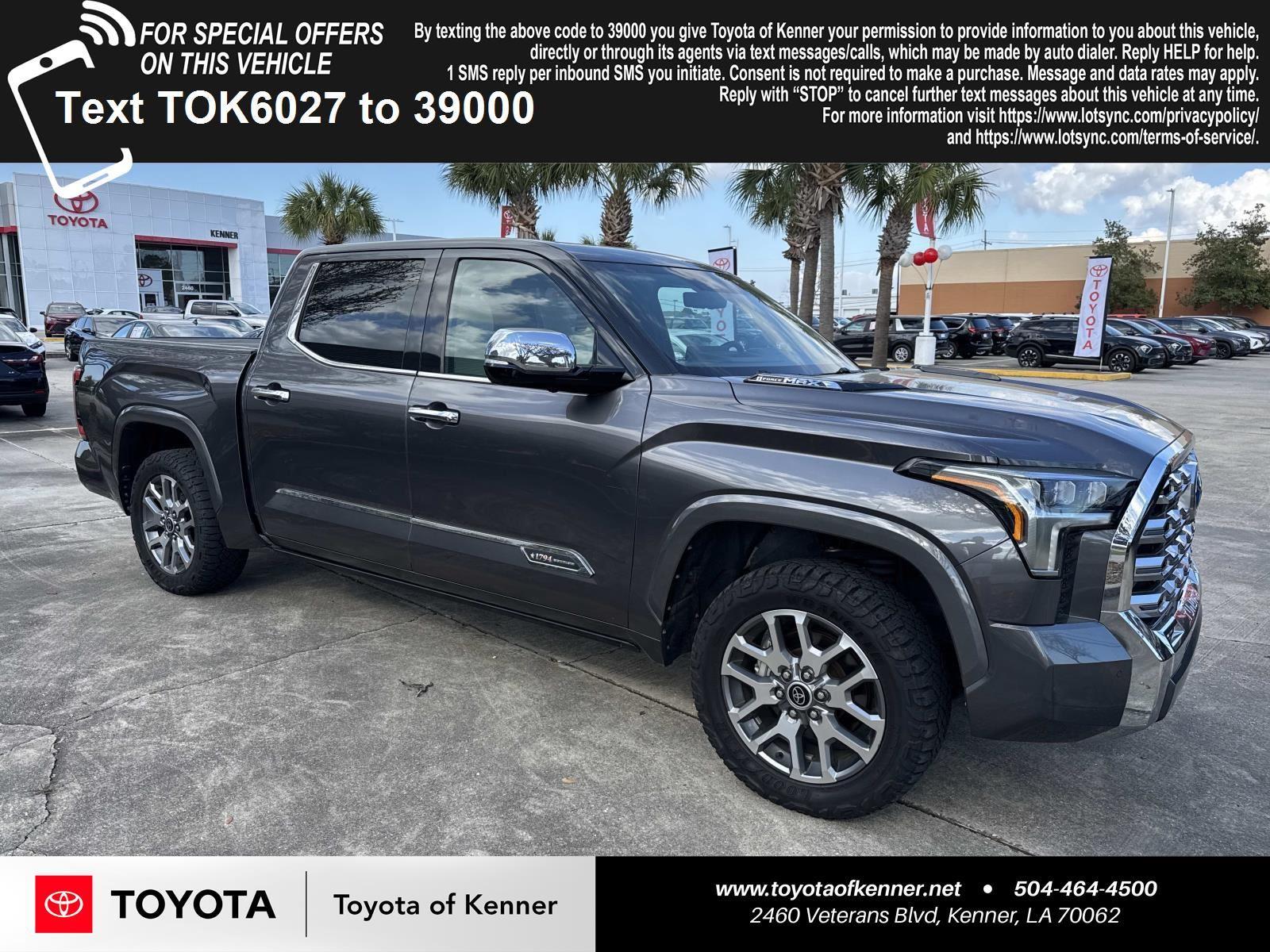 2023 Toyota Tundra Hybrid 1794 Edition HV CrewMax Cab 4WD