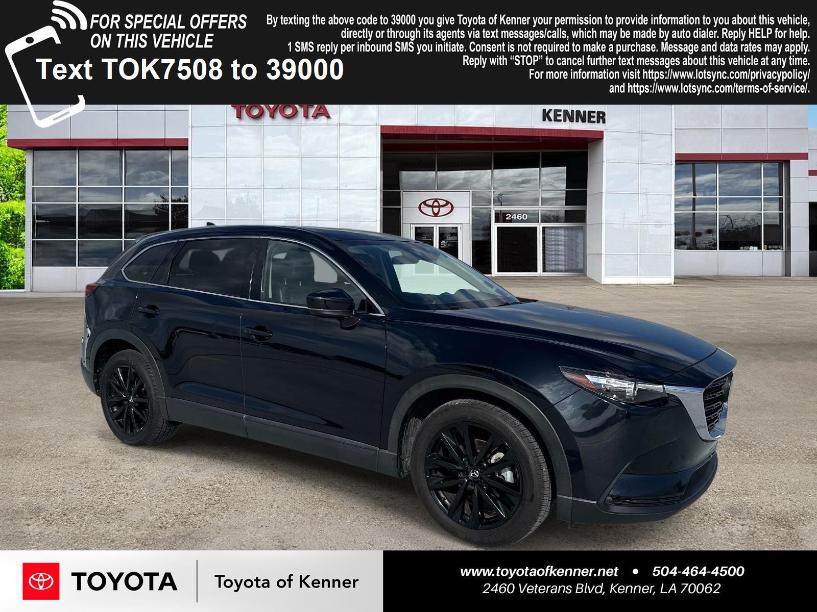 Jet Black Mica 2023 Mazda CX-9 Touring Plus AWD SUV / Crossover All-Wheel Drive Automatic