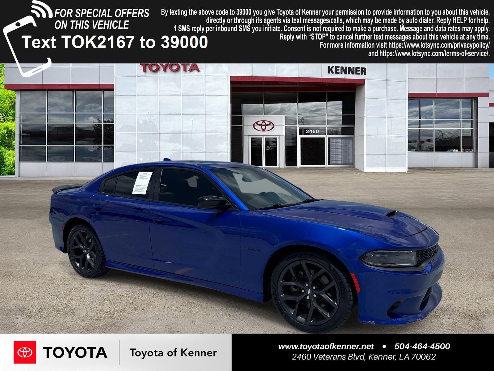 Indigo Blue 2022 Dodge Charger R/T RWD Sedan Rear-Wheel Drive 8-Speed Automatic