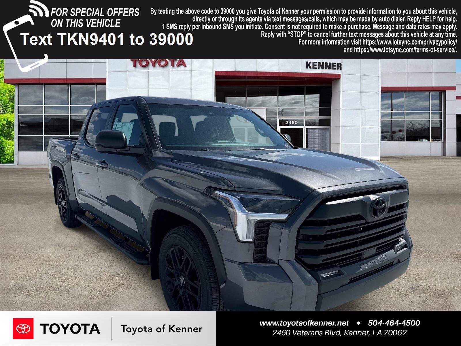 Magnetic Gray Metallic 2026 Toyota Tundra SR5 CrewMax Cab RWD Pickup Truck 4X2 Automatic