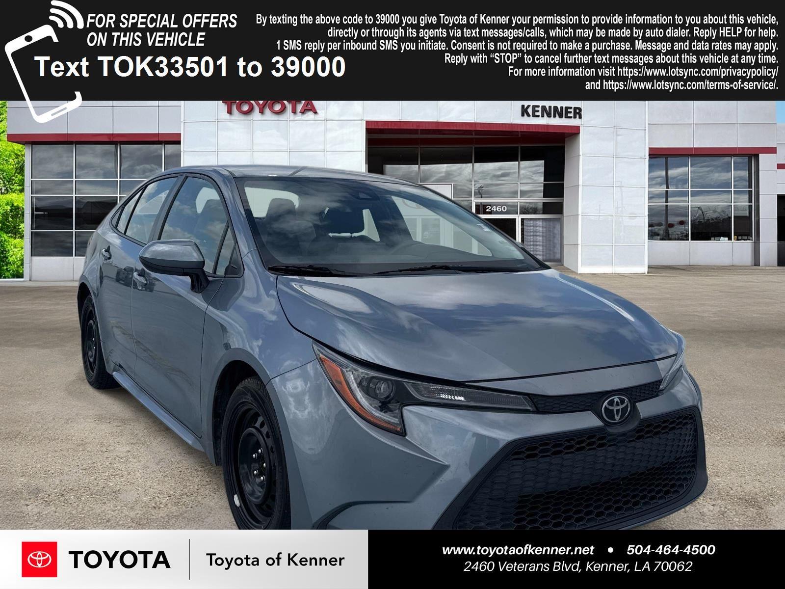  2022 Toyota Corolla LE FWD   