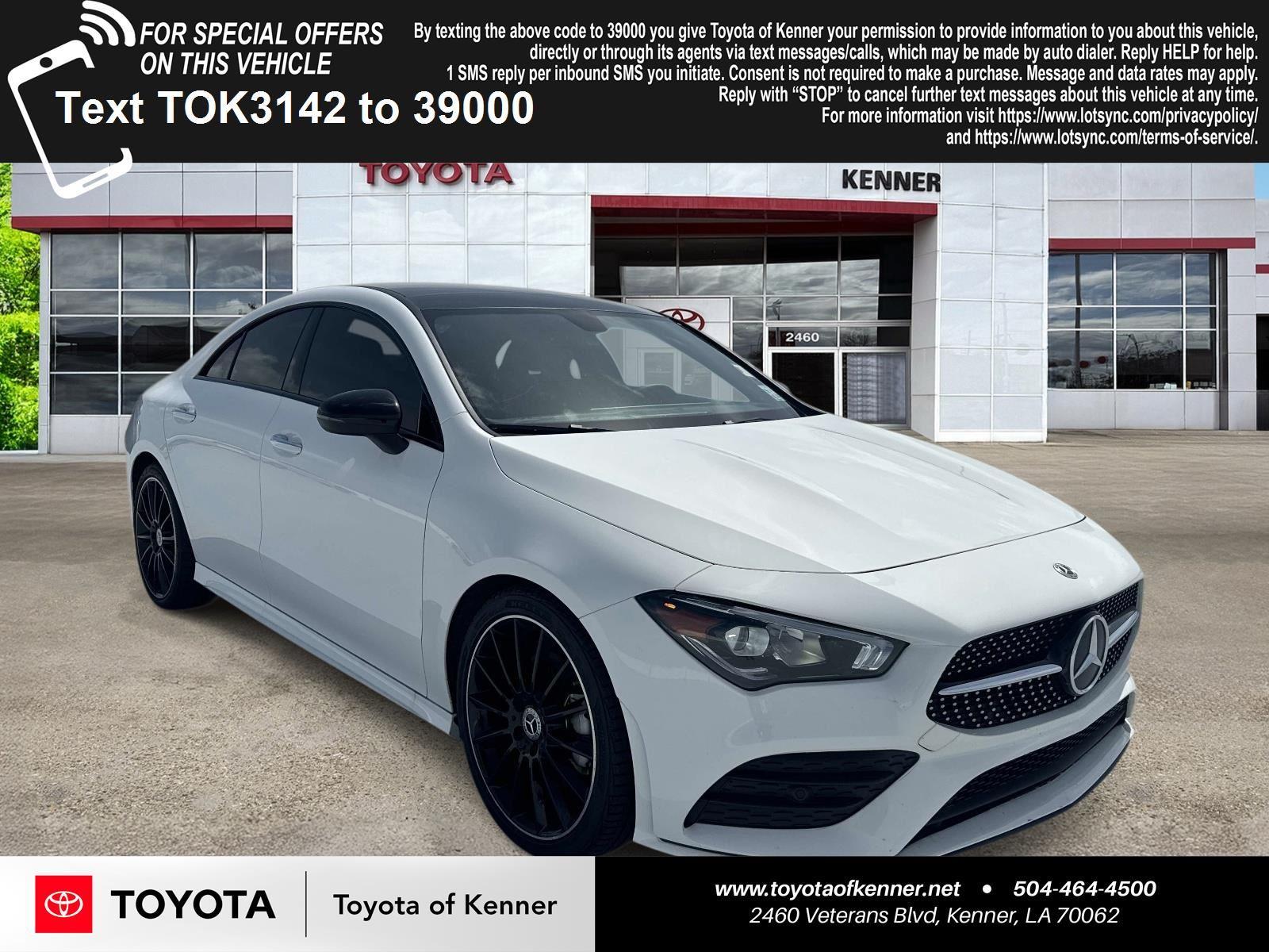 Polar White 2022 Mercedes-Benz CLA Coupe All-Wheel Drive Automatic