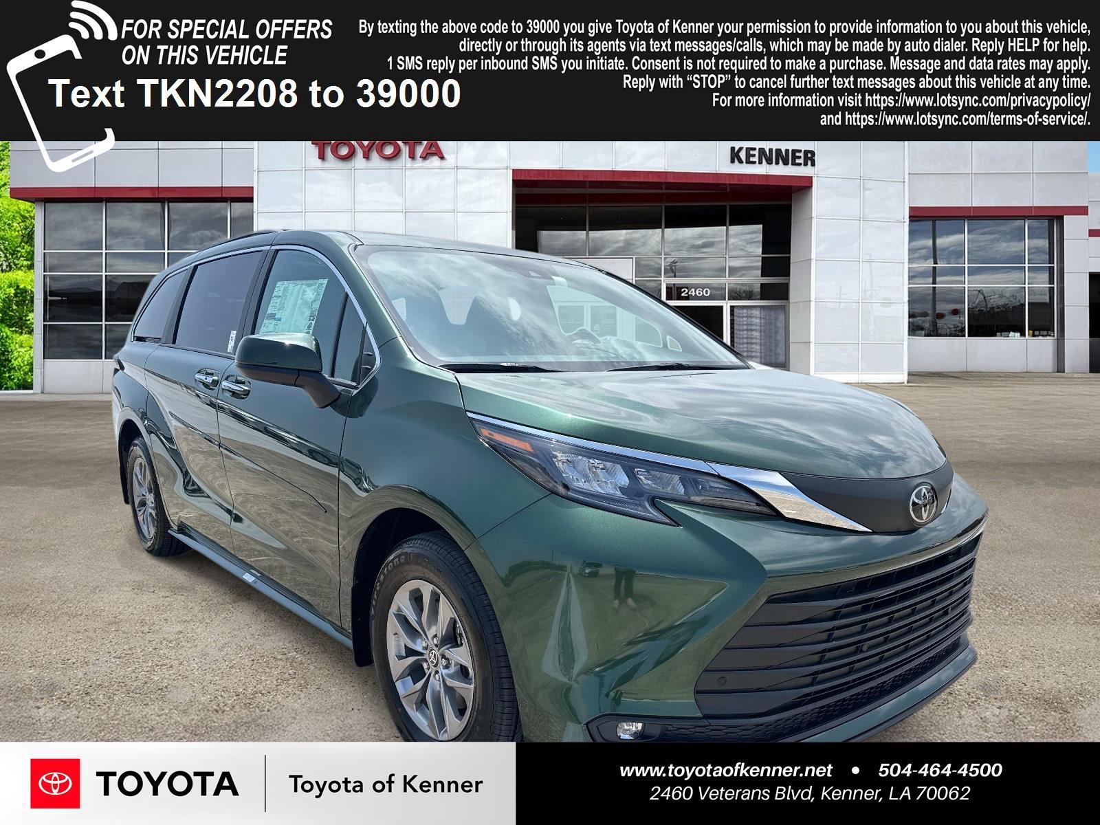 Cypress 2026 Toyota Sienna Minivan Front-Wheel Drive Continuously Variable Transmission