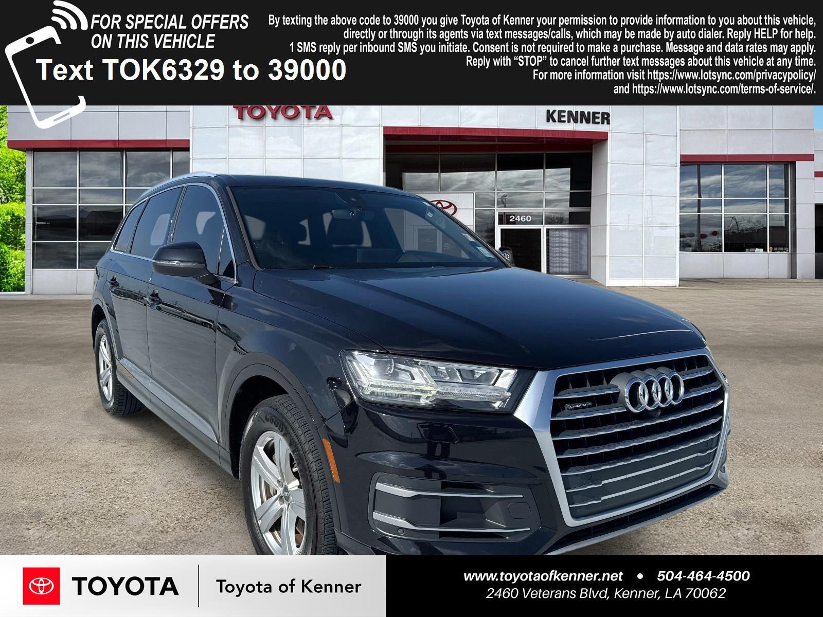 2019 Audi Q7 45 TFSI quattro Premium Plus