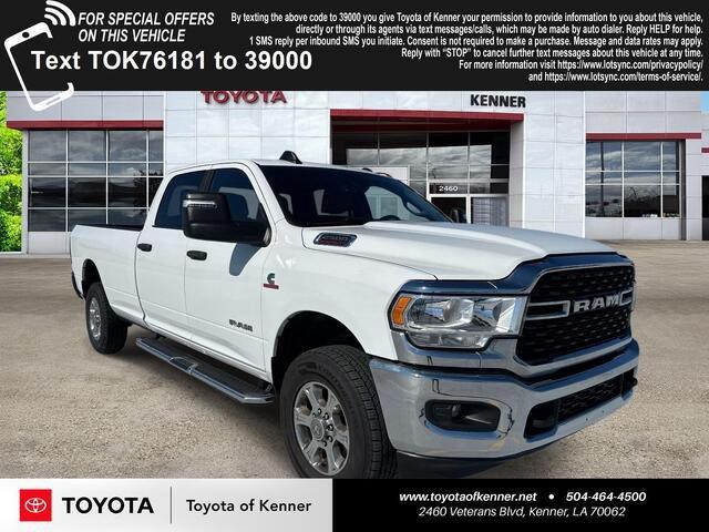 Bright White Clearcoat 2024 RAM 2500 Pickup Truck Four-Wheel Drive 6-Speed Automatic