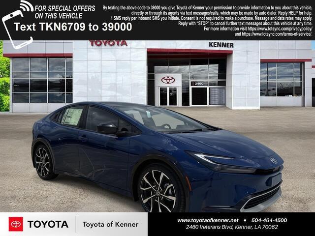 Reservoir Blue 2025 Toyota Prius Plug-In Hybrid Hatchback Front-Wheel Drive Continuously Variable Transmission