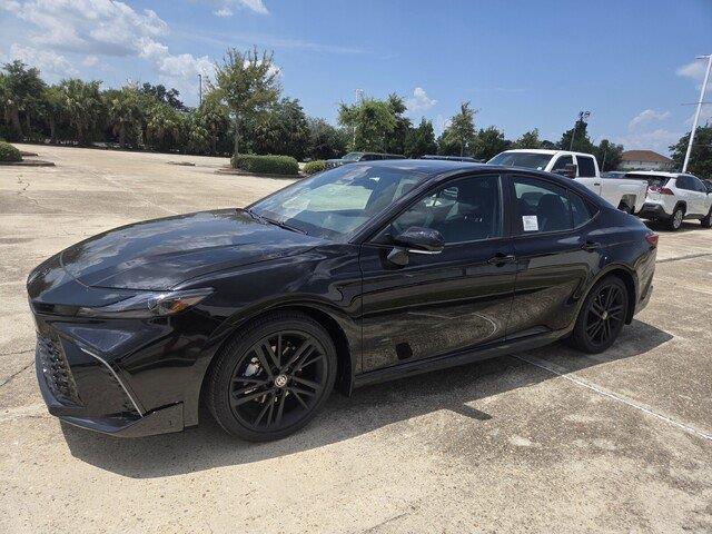 Midnight Black Metallic 2026 Toyota Camry Sedan Front-Wheel Drive Continuously Variable Transmission