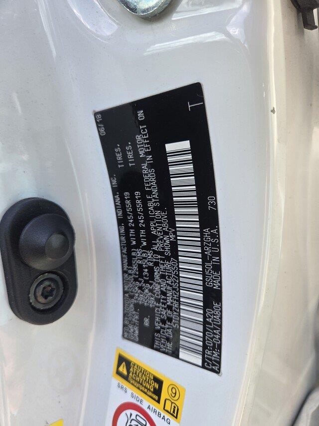 Used 2018 Blizzard Pearl Toyota Limited image 33