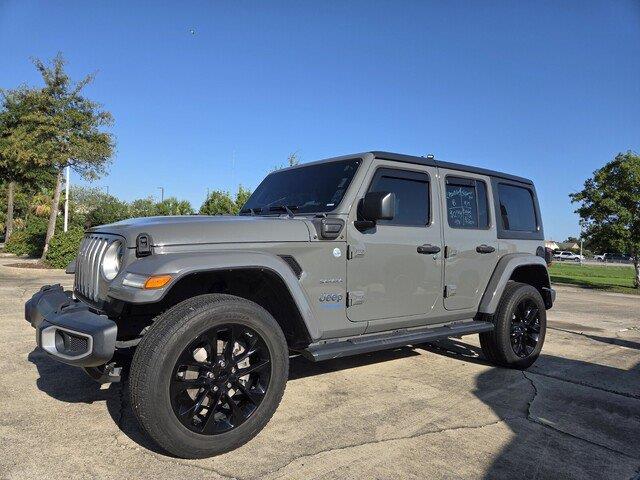 Sting-Gray Clearcoat 2021 Jeep Wrangler 4xe SUV / Crossover Four-Wheel Drive 8-Speed Automatic